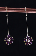 eDressit Chic Purple Earring