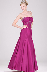eDressit Graceful Strapless Wedding Gown