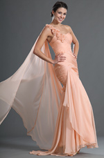 eDressit Fabulous One Shoulder Flowers Evening Dress (02122601)