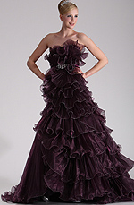eDressit Stylish Fully Pleated Prom Gown
