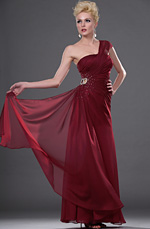 eDressit Stylish One Shoulder Beaded Evening Dress (00111817)