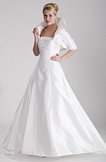 eDressit Weiß Hochzeitskleid (01100607)