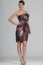 eDressit Scharmant Floral Schleife Cocktail Abendkleid / Ballkleid (04123568)