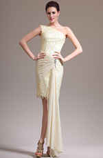 eDressit 2013 Nouveauté Charmante Une Bretelle Dentelle Robe de Cocktail Robe de Bal(04136314)