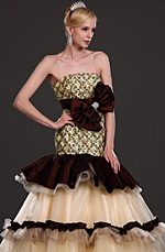 eDressit New Alluring Strapless Prom Gown
