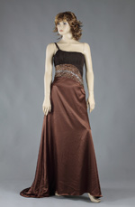 eDressit Chocolate Evening Dress- on sale