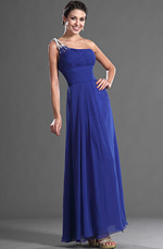 eDressit 2012 New Grogeous Blue One Shoulder Long Evening Dress