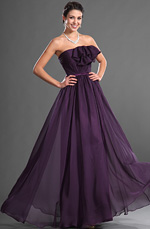 eDressit Grace Strapless Purple Evening Dress (00129706)