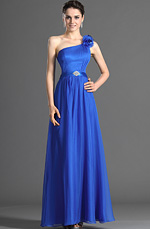 eDressit Attraktiv Blau Lange Brautjungferkleid (07121205)