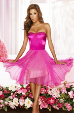 eDressit Eva Longoria Parker Cocktail Bridesmaid Evening Dress