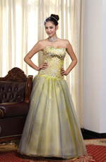 eDressit Fabulous Strapless Prom Gown