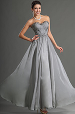 eDressit Jolie Bustier Grise Robe de Soiree (00128708)