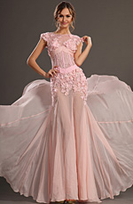 eDressit 2013 S/S Fashion Show Rose Sans Manches Robe de Soirée Robe de Bal (F00132401)