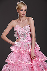 eDressit New Strapless Pink Prom Gown (31110101)