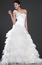 eDressit  New Alluring One Shoulder Wedding Gown (02110407)