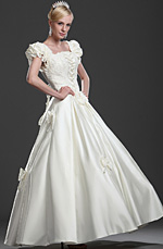 eDressit New Elegant Beaded Wedding Gown
