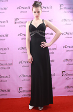 eDressit Black Elegant Prom Gown Evening Dress