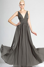 eDressit Bezaubernd V-Ausschnitt Abendkleid (W00124108)