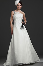 eDressit New Charming One Shoulder Wedding Gown (01115907)