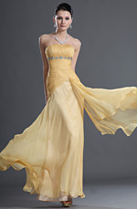 eDressit Glamorous Bustier Robe Jaune de Soirée (00127403)
