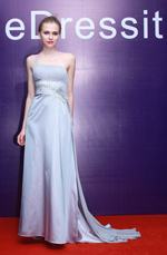 eDressit Halle Berry  Grey Party Evening Dress