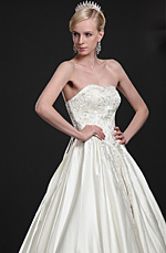 eDressit Elegant Strapless Wedding Gown (01112213)