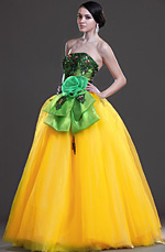 eDressit New Attractive Strapless Prom Gown
