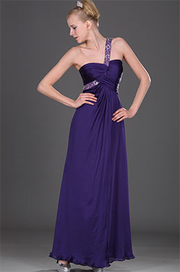 eDressit Elegant Single Shoulder Evening Dress