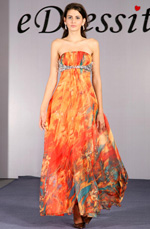 eDressit Charming Strapless Evening Dress