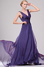 eDressit Sexy V-cut Beaded Evening Dress (00109406)