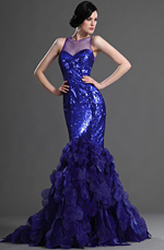 eDressit Gorgeous Blue Evening Dress Prom Gown (02122305)