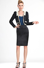 eDressit Neu Fashion Schlank Lady Kurz Jacket (03111800)