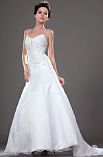eDressit Neu Attraktive Brautkleid mit Spaghetti Traeger (01110707)