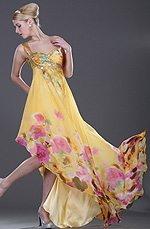 eDressit Asymmetrical Floral Evening Dress