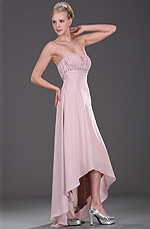 eDressit Strapless Beaded Bridesmaid Dress