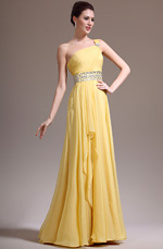 eDressit 2013 Neu Wundervoll Ein Schulter Gelb Abendkleid(00138103)