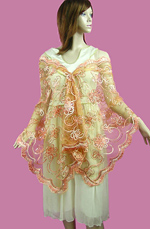 eDressit Orange Shawl/Wrap/Bolero