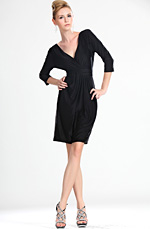 eDressit Charmante 3/4 Manche Noir Robe de Cocktail (03112900)