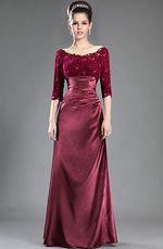eDressit 2013 Nouvelle Charmante Dentelle Bordeau Robe Mère de Mariée (Y26121817)