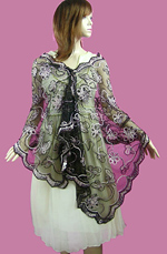 eDressit Black Shawl/wrap/bolero