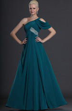eDressit Grace One shoulder Blue Evening Dress (00125705)