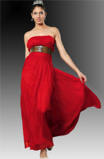 eDressit Charming Strapless Evening Dress