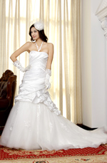 eDressit Rein Weiß Glanz Brautkleid (01092607)
