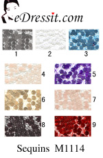 eDressit Sequins M1114 Fabric