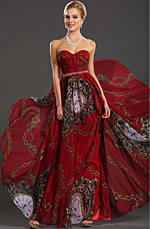 eDressit 2013 New Strapless Classical Printed Fabric Evening Dress (00129168)