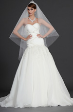 eDressit Sweetheart Lace Tulle Wedding Gown Prom Gown (01120307)