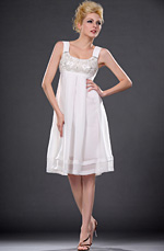 eDressit  Elegant White Cocktail Dress