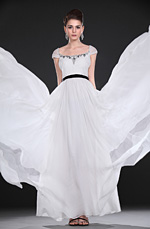 eDressit New Beaded Elegant White Evening Dress (00116707)