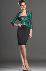 eDressit Stylish Two Pieces Strapless Mother of the Bride Dress (26131404)