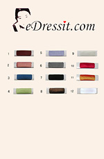 eDressit Taffeta Color Chart